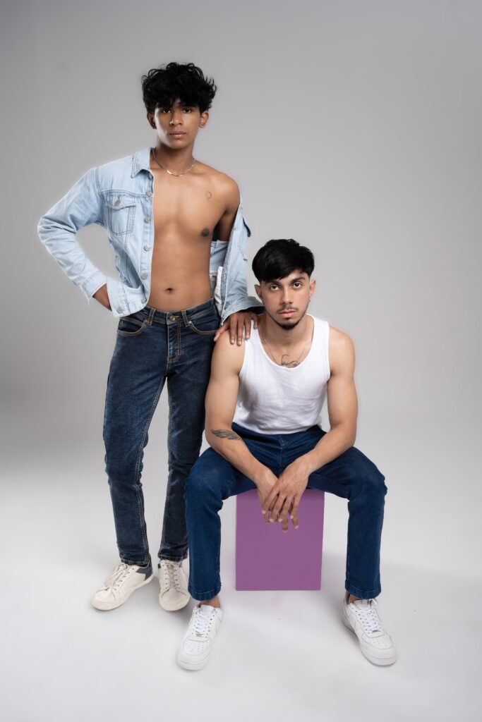 Fashion editorial campaign for Urwan Denims, photographed by UrbanPixelites.