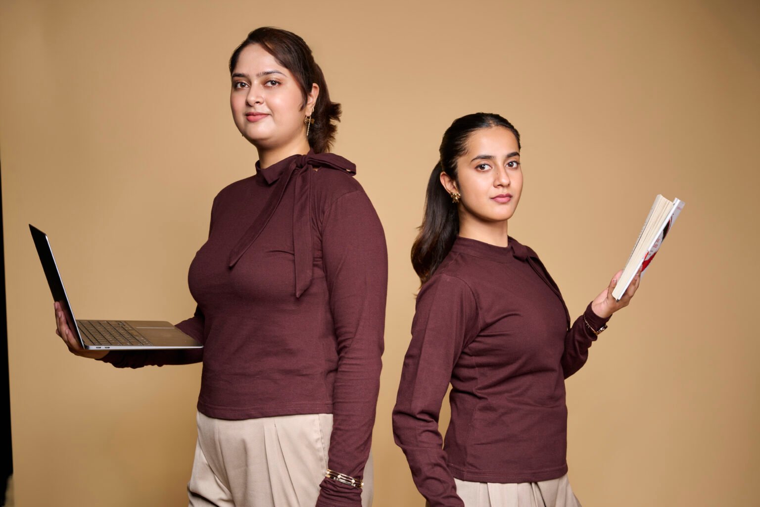 Commercial apparel campaign portrait.